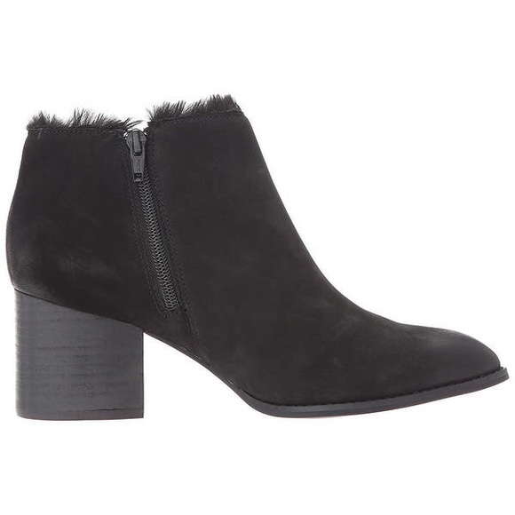 Seychelles BLK Preview Suede Lined Ankle Boots 7.5 - Picture 8 of 9